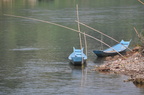 barques sur le Mekong